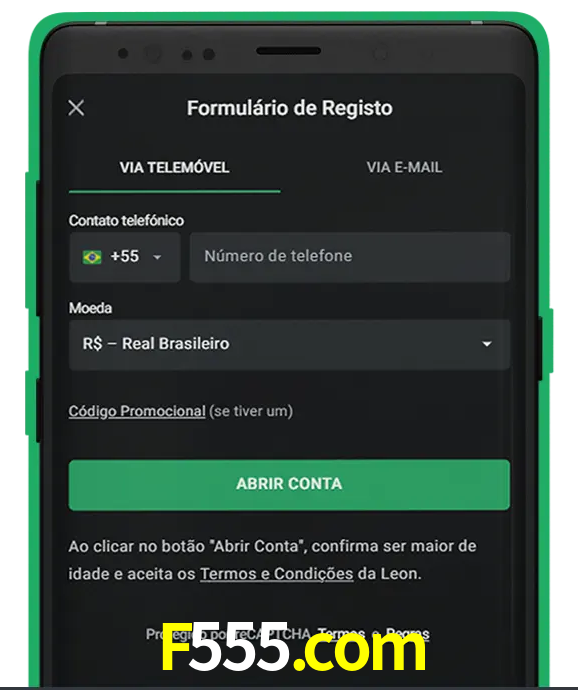 Cadastre-se em LeonBet seguindo passos simples.